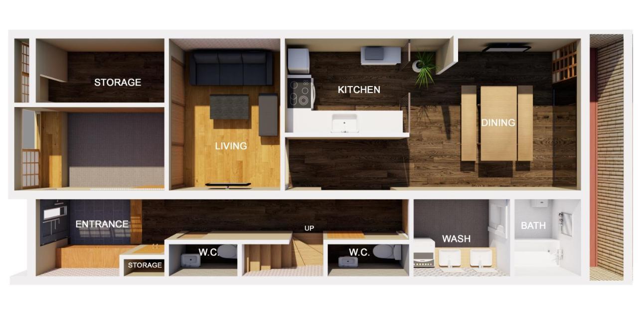 Shiki Homes Shinjin Киото Экстерьер фото
